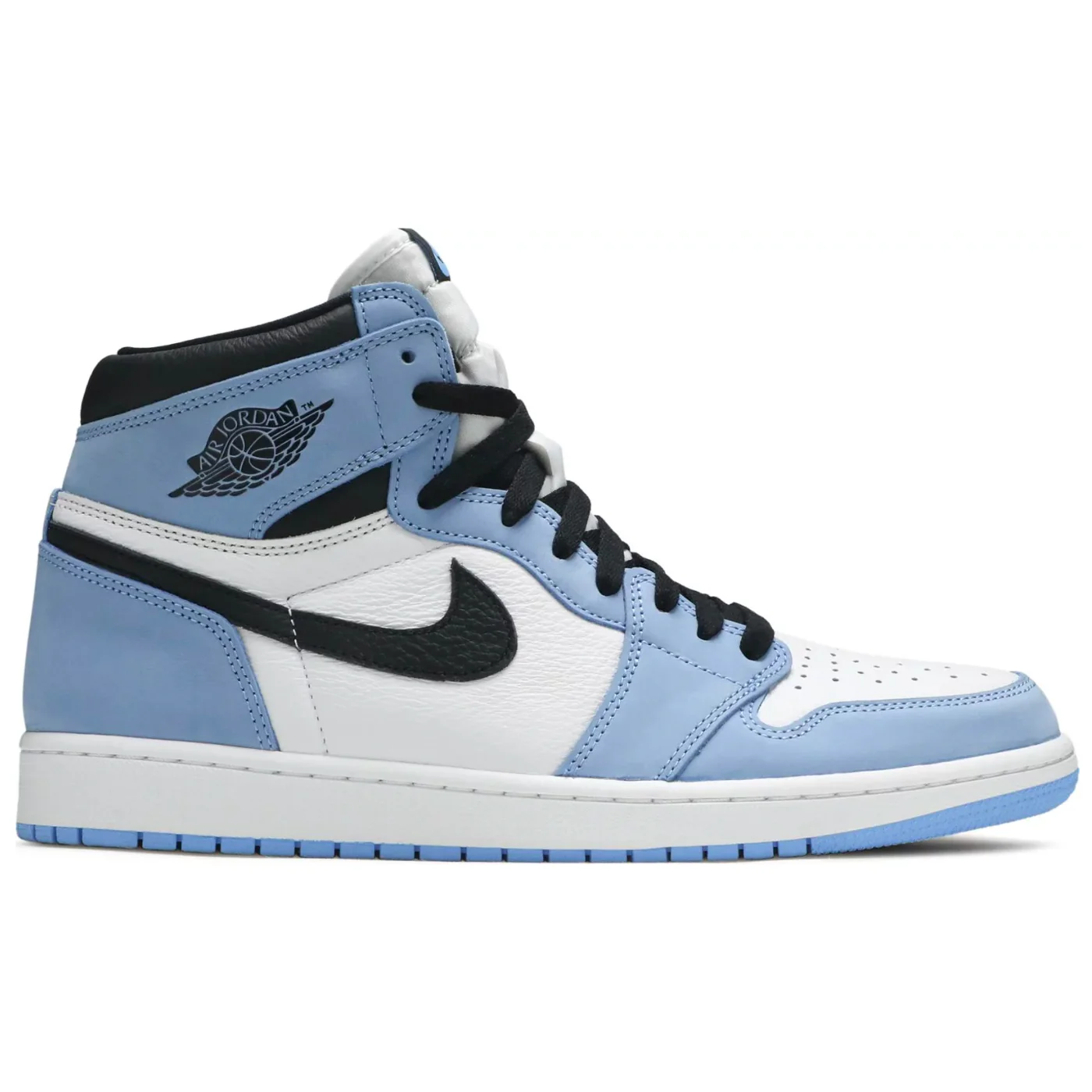 Air Jorda 1 Retro High White University Blue - Image 6