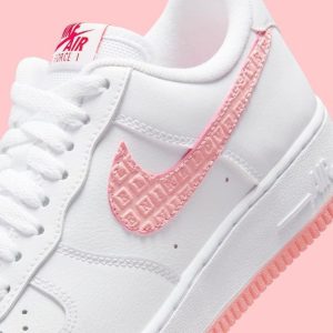 Nike Airforce 1 White / Pink Valentines