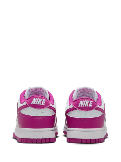 Nike Dunk Low Retro Pink/White Sneaker - Image 3