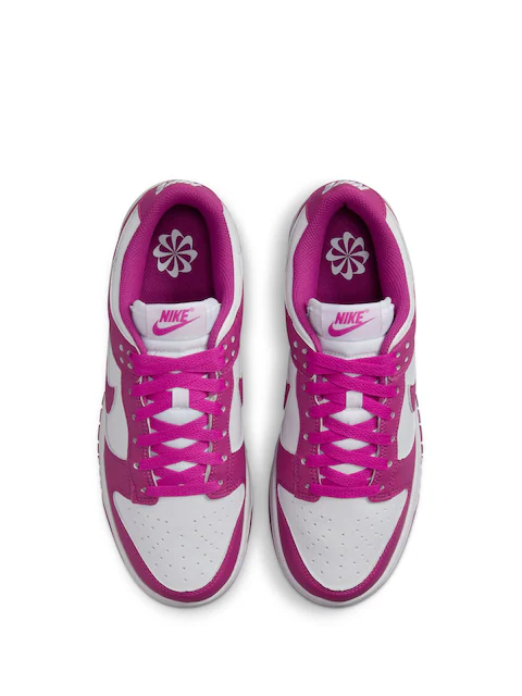 Nike Dunk Low Retro Pink/White Sneaker - Image 2