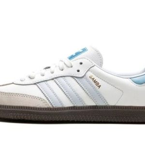 Adidas Samba OG White/halo blue