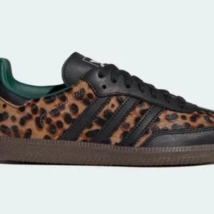 Adidas Samba OG "Core Black/Collegiate Green/" sneakers