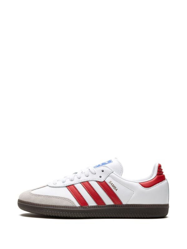 Adidas Samba OG "White/Red" sneakers - Image 2