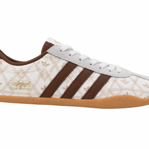 Adidas Originals Taekwondo Monogram White / Brown Gum Sneakers
