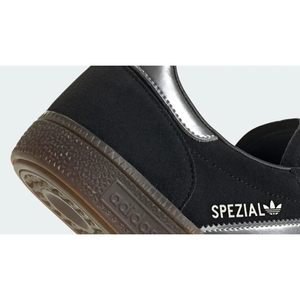 Adidas Originals Handball Spezial – Core Black / Silver Metallic / Gum - Image 2