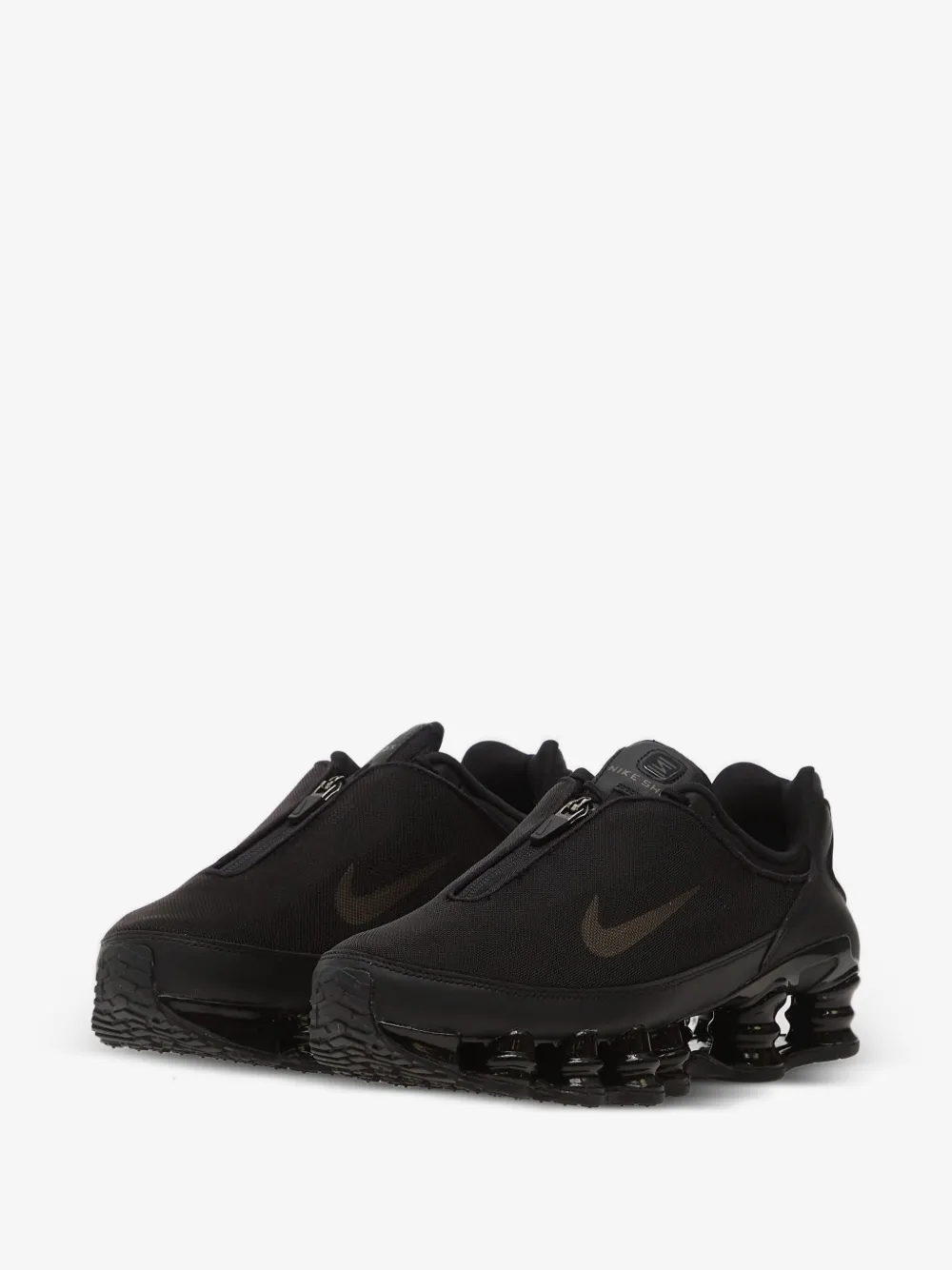 Nike Shox TL Zip Logo Black Sneakers - Image 3